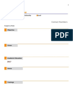 Genral CV Template