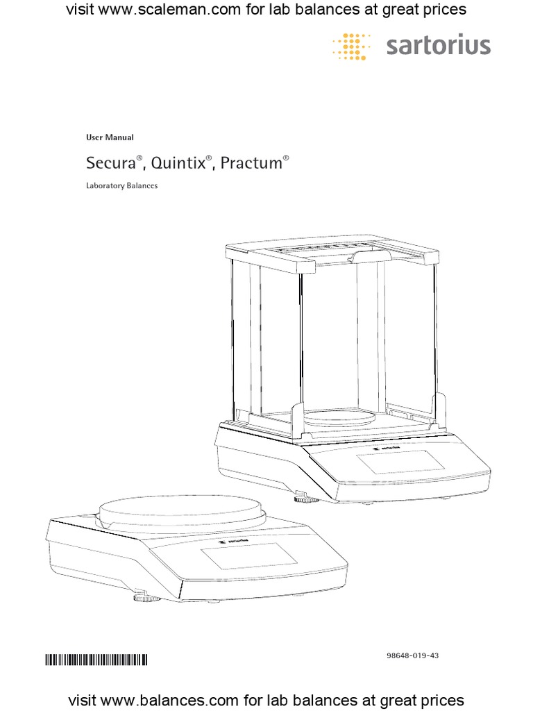 User Manual Practum Scale | PDF | Ac Power Plugs And Sockets ...