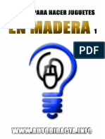 Juguetes de Madera Parte 1