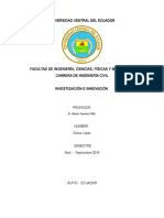 Ensayo - Proyectos de Investigación Científica para Ingeniería Civil