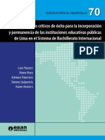 Escuelas Publicas Bachillerato Internacional PDF