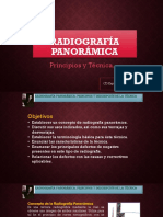 Radiografía Panorámica: Principios y Técnica