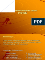 Pengendalian Manajemen Proyek