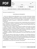 Resolucao Desafio 3serie EM Portugues 271118