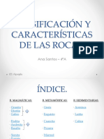 CLASIFICACION Y CARACTERIST, DE ROCAS.pptx