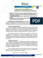 232 - DIAN Introduce Mejoras A La Implementación de La Factura Electrónica PDF