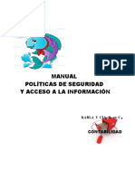 Manual de Politicas de Seguridad de La Informacion 2016