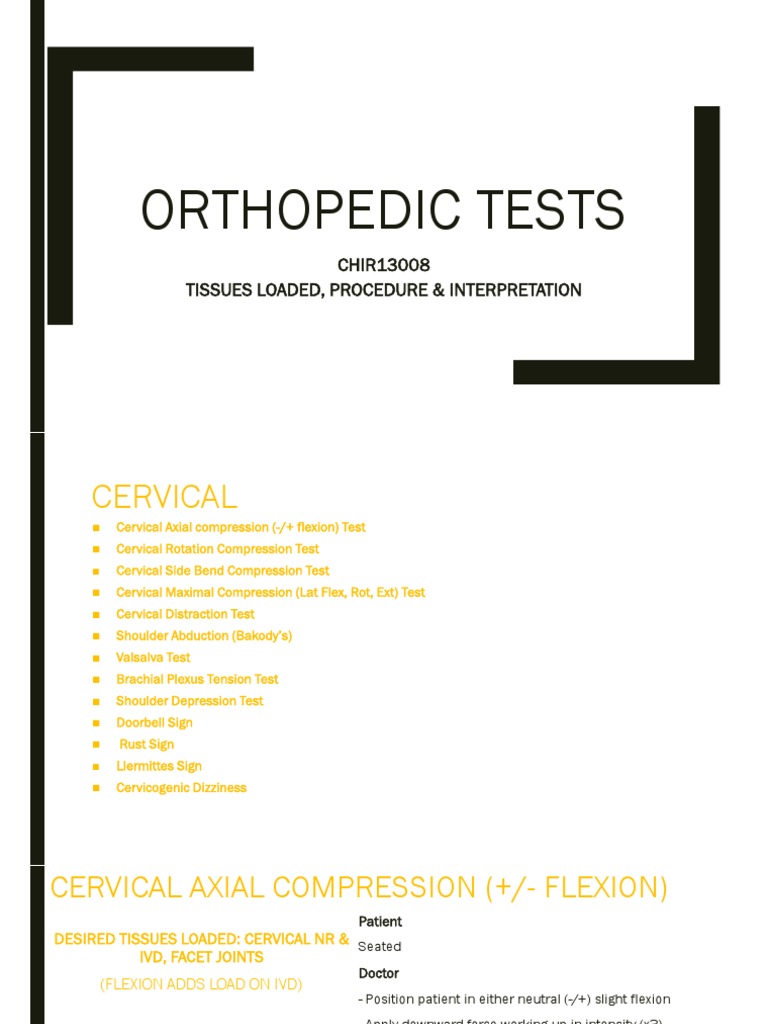 Orthopedic Tests Download Free Pdf Human Leg Knee