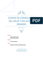 221931240 Curvas de Congelacion de Agua y Soluciones Binarias Lazaro Cajusol y Salvador Reyes