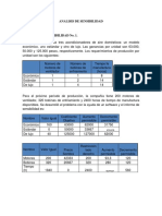 Analisis de Sensibilidad