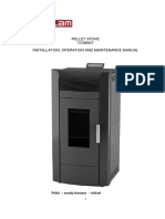 Pellet Stove "Commo" Installation, Operation and Maintenance Manual
