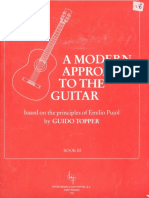 A Modern Approach To The Guitar Bases On The Principles of E Pujol VOL 3 Guido Topper PDF