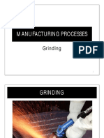 Manufacturing Processes: Grinding