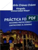 Chavez Chaves A - Practica Forense Acciones Protectoras y Limitaciones Al Dominio PDF