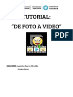 Foto a Video Tutorial