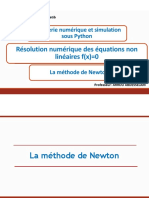 La Méthode de Newton