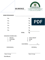 Form, 11 Form Tanda Terima Invoice
