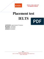 IELTS Placement Test PDF