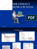 Tutorial Dividir Lineas y Convertir A Puntos