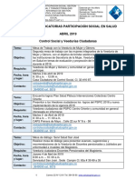 Convocatorias PDF