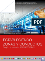 Estableciendo zonas y conductos según ISA99