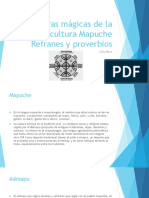 Palabras mágicas de la cultura Mapuche