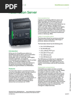 Automation Server Specification Sheet - SmartStruxure Solution