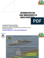 Determinacion de Cero Hidrografico en Obras Portuarias