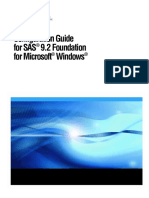 SAS Configuration Guide Foundation Windows