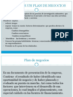 Como Elaborar plan de negocios