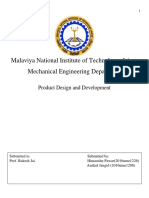 Malaviya National Institute of Technology, Jaipur Mechanical Engineering Department