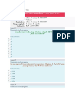 Examen Uladech de Matemática y Lógica Nota 20