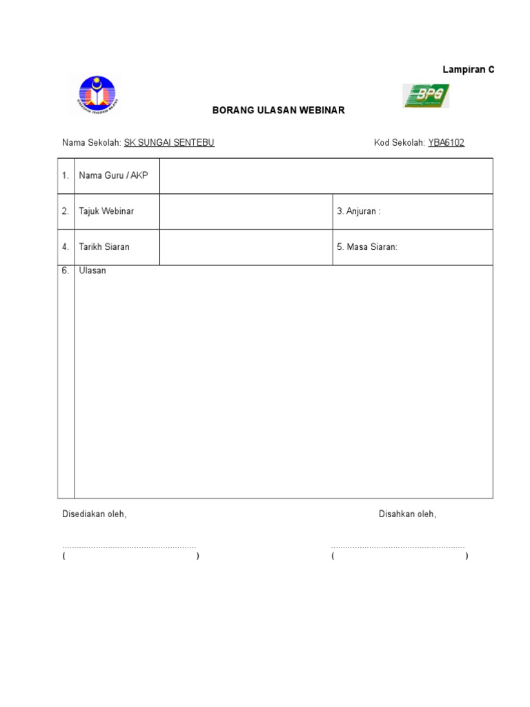 Format Ulasan Buku Splg