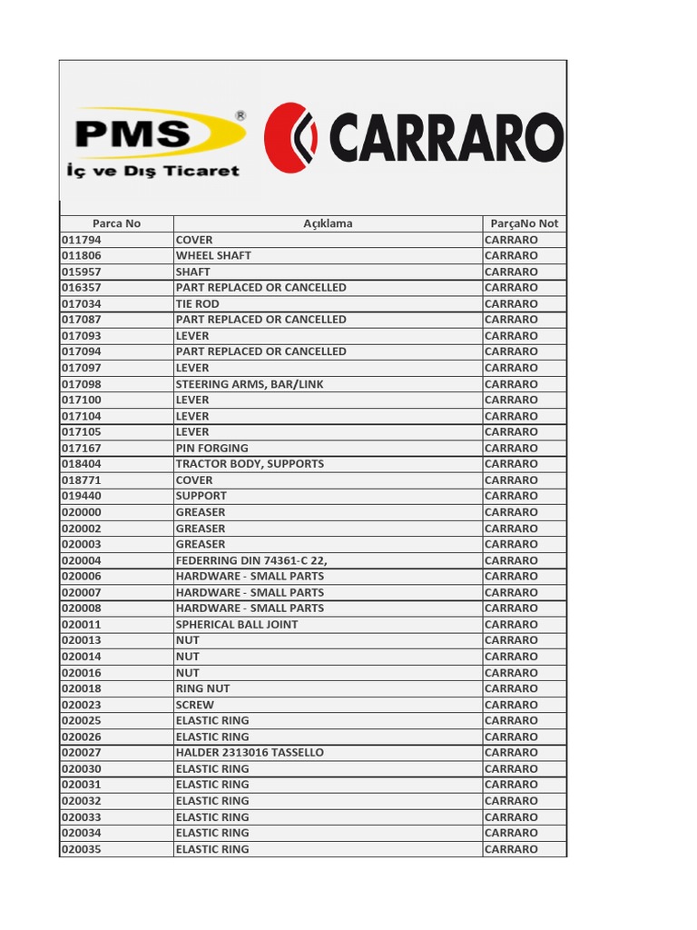 Carraro 1 Pdf Washer Hardware Screw