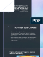 Mediadores plasmáticos y celulares de la inflamación