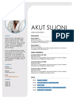 Akut Sujoni: Administration