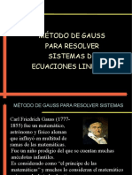 Método de Gauss