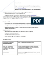 IAS Syllabus and Pattern