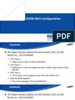 ENode B - XENB-RDU Configuration