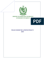 Telecommunications Policy - 2015