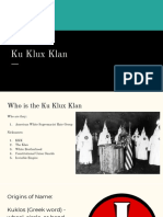Ku Klux Klan - 1st 2nd 1