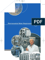 Pharmaceutical Water Requirements