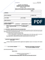 CEZ.8.F.005 Vehicle Sticker Application Form Revision 02