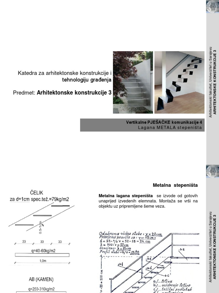 Metalna stepeništa | PDF