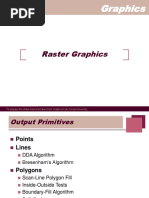 Raster Graphics: To Prepare The Slides Help Was Taken From Graphics Lab, Korea University