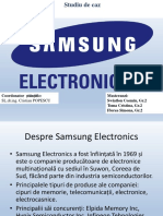 SAMSUNG Electronics - Studiu de Caz