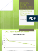 COD Anaysis and Reduction