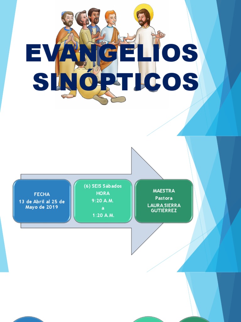 Evangelios Sinópticos Pdf Evangelio De Mateo Libros Del Nuevo