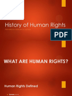 Evolution of Human Rights