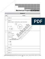 Mechanical Properties of Solids: Section-A